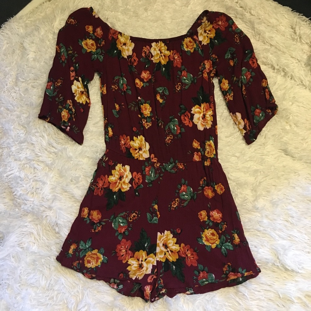 Floral Romper